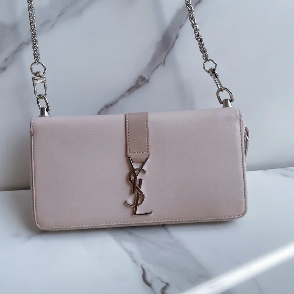 YSL Saint Laurent wallet on chain - Picture 2 of 12